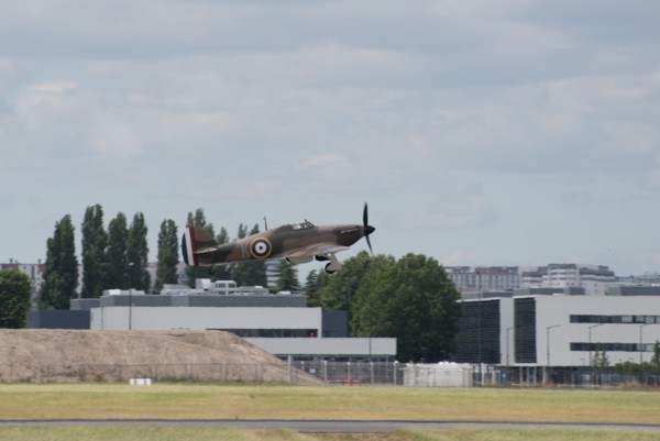 Hawker Hurricane Mk.IIa (was origianlly a Mk.I)<br><small>Le Bourget, France</small>