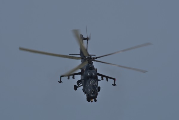 Mi-24P of the Hungarian Air Force<br><small>RAF Fairford, Gloucestershire, UK</small><br><small>July 17, 2022</small>