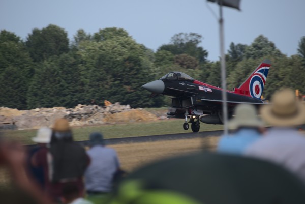 Eurofighter Typhoon of the RAF<br><small>RAF Fairford, Gloucestershire, UK</small><br><small>July 17, 2022</small>