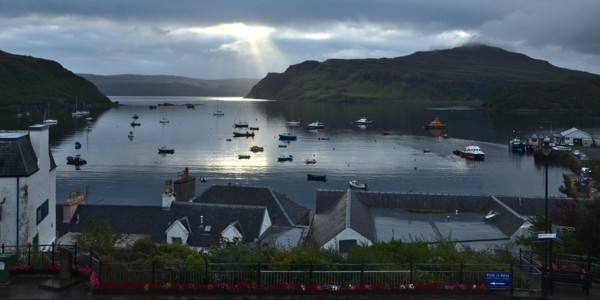 After shower<br><small>Portree, Isle of Skye, UK</small><br><small>September 14, 2022</small>